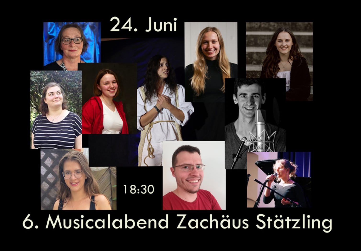 24. Juni 18:30 6. Musicalabend Zachäus Stätzling